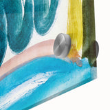 Modern Wall Art - Abstract Pond in Sunlight | Harmonious Nature Decor