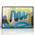 Modern Wall Art - Abstract Pond in Sunlight | Harmonious Nature Decor