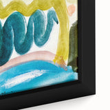 Modern Wall Art - Abstract Pond in Sunlight | Harmonious Nature Decor