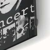 The Cure Retro Concert Poster - Vintage Band Art, Gothic Rock Poster