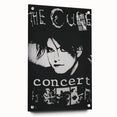 The Cure Retro Concert Poster - Vintage Band Art, Gothic Rock Poster