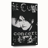 The Cure Retro Concert Poster - Vintage Band Art, Gothic Rock Poster