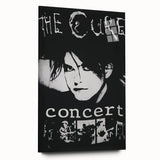 The Cure Retro Concert Poster - Vintage Band Art, Gothic Rock Poster