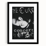 The Cure Retro Concert Poster - Vintage Band Art, Gothic Rock Poster