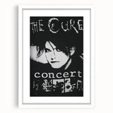 The Cure Retro Concert Poster - Vintage Band Art, Gothic Rock Poster