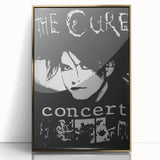 The Cure Retro Concert Poster - Vintage Band Art, Gothic Rock Poster