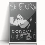 The Cure Retro Concert Poster - Vintage Band Art, Gothic Rock Poster