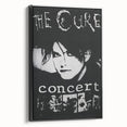 The Cure Retro Concert Poster - Vintage Band Art, Gothic Rock Poster