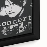 The Cure Retro Concert Poster - Vintage Band Art, Gothic Rock Poster