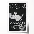 The Cure Retro Concert Poster - Vintage Band Art, Gothic Rock Poster