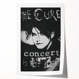 The Cure Retro Concert Poster - Vintage Band Art, Gothic Rock Poster