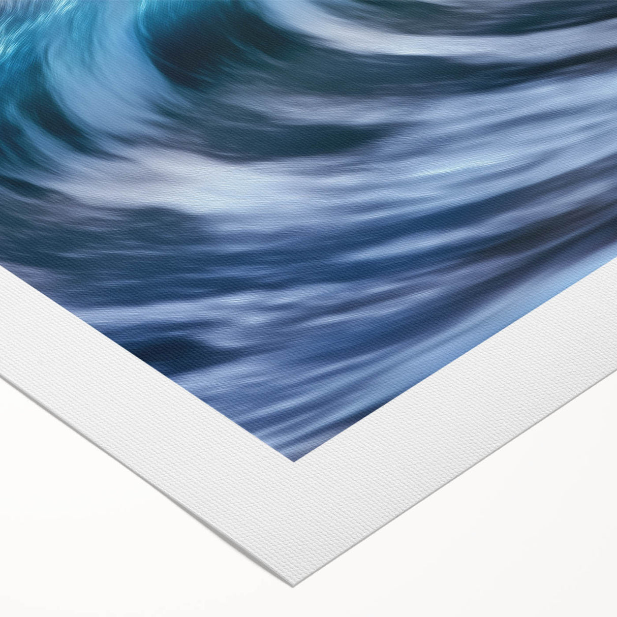 Crashing Wave Light – Dynamic Coastal Abstract Motion Wall Art