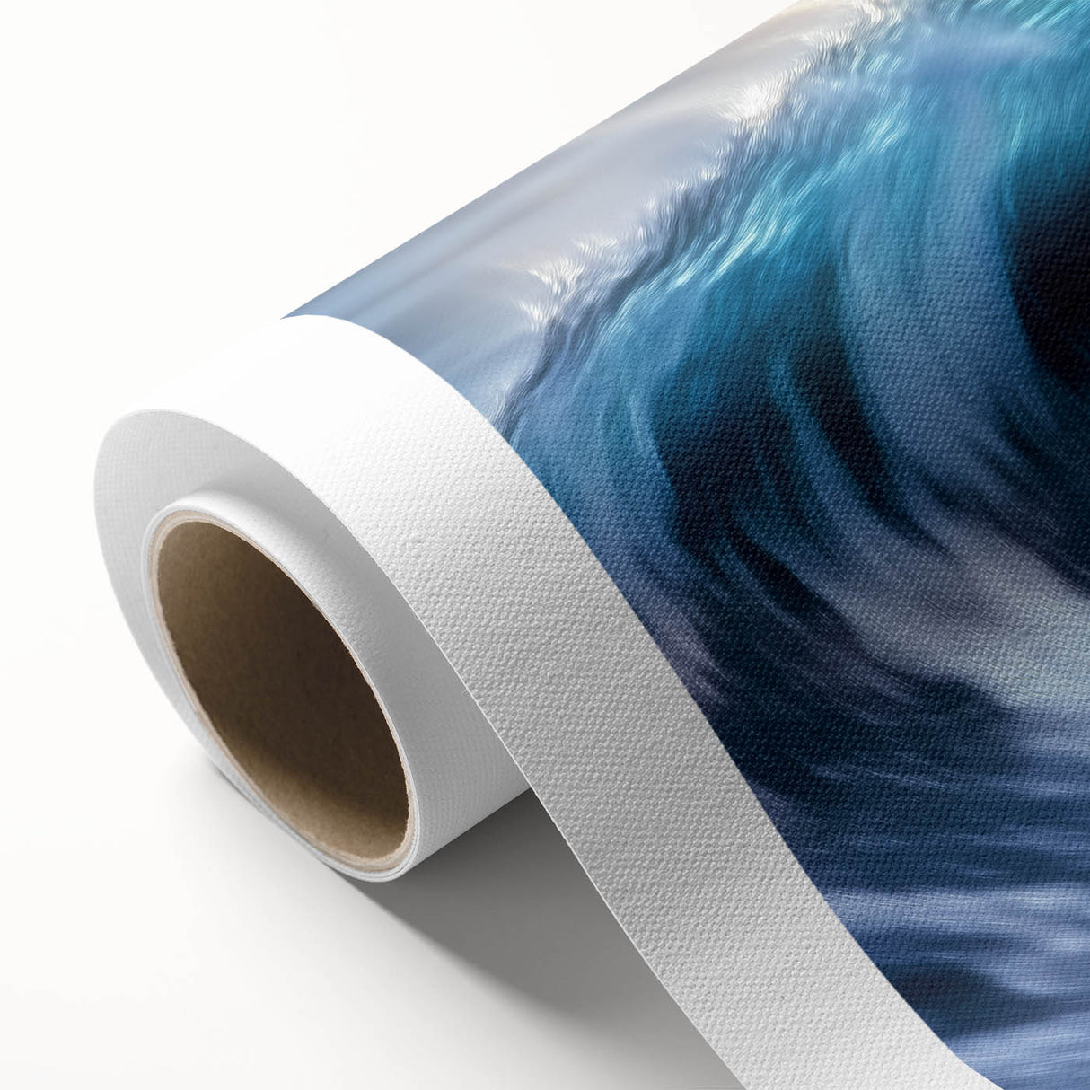 Crashing Wave Light – Dynamic Coastal Abstract Motion Wall Art