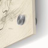 Modern Art Deco Wall Art – Abstract 1920s Inspired Sketch Portrait