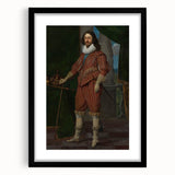 Baroque Art Print - Antique Elegance with Detailed Ornate Design