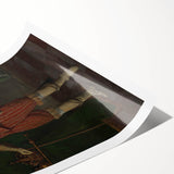 Baroque Art Print - Antique Elegance with Detailed Ornate Design