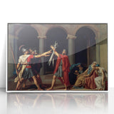 Neoclassical Art Print of The Oath of the Horatii by David - Historic Decor