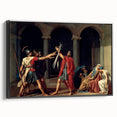 Neoclassical Art Print of The Oath of the Horatii by David - Historic Decor