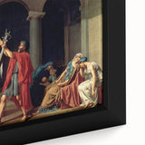 Neoclassical Art Print of The Oath of the Horatii by David - Historic Decor