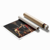 Neoclassical Art Print of The Oath of the Horatii by David - Historic Decor