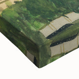 Serene Expressionist Landscape - Lush Green Countryside Canvas Print