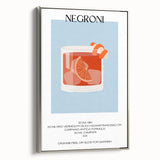 Landscape art painting of a colorful vintage poster on a framed canvas, ideal for enhancing a dining room's decor.