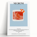 Black and white stretched canvas featuring assorted kitchen utensils, ideal for kitchen wall art.