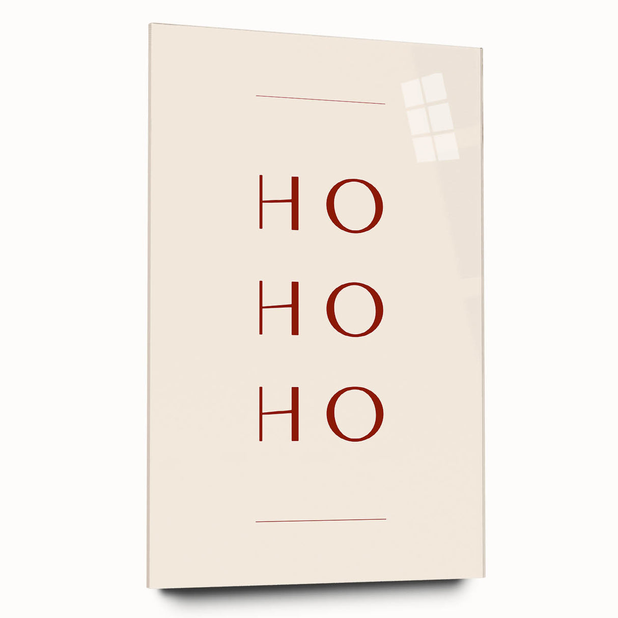 Minimalist Ho Ho Ho – Modern Christmas Wall Hangings