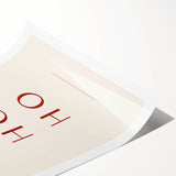 Minimalist Ho Ho Ho – Modern Christmas Wall Hangings