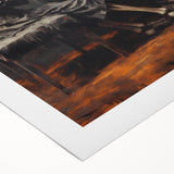 Spooky Wall Art - Skeleton Pianist in Gothic Music Hall