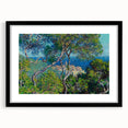 Impressionist Wall Art - Monet's Bordighera Coastal Landscape Print