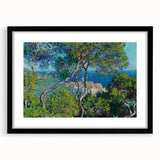Impressionist Wall Art - Monet's Bordighera Coastal Landscape Print
