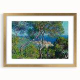 Impressionist Wall Art - Monet's Bordighera Coastal Landscape Print