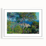 Impressionist Wall Art - Monet's Bordighera Coastal Landscape Print