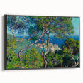 Impressionist Wall Art - Monet's Bordighera Coastal Landscape Print