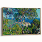 Impressionist Wall Art - Monet's Bordighera Coastal Landscape Print