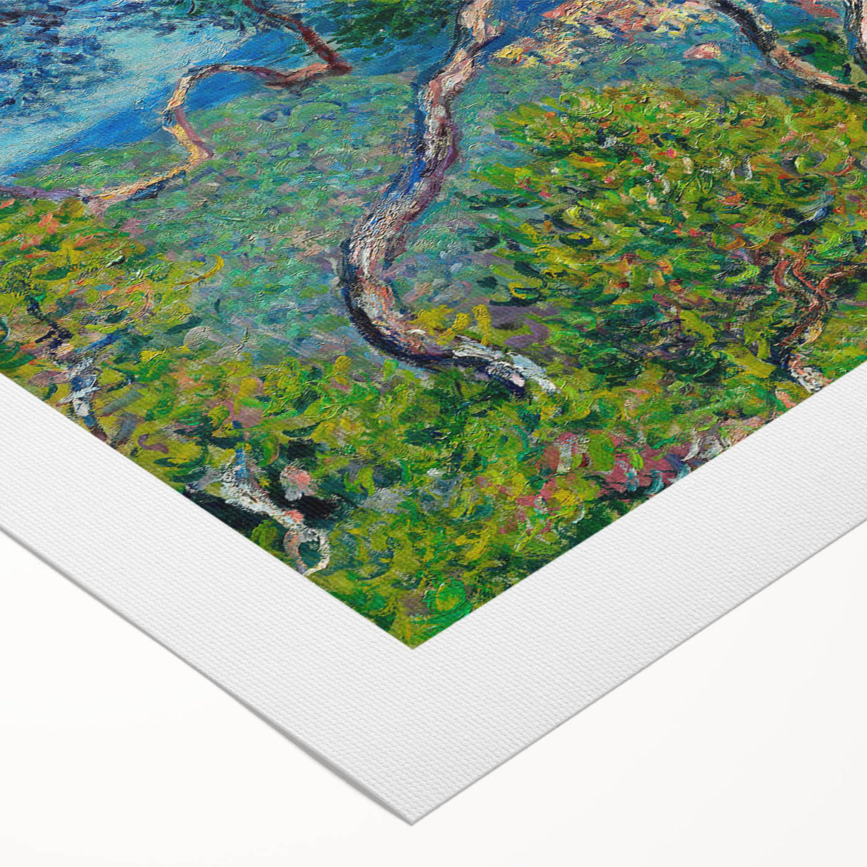 Impressionist Wall Art - Monet's Bordighera Coastal Landscape Print