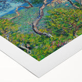 Impressionist Wall Art - Monet's Bordighera Coastal Landscape Print