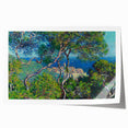 Impressionist Wall Art - Monet's Bordighera Coastal Landscape Print