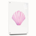 Girls Room Wall Art – Watercolor Seashell Nursery Decor Print