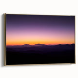 Framed canvas artwork showcasing a stunning desert landscape with vibrant colors and intricate details, accented by a chic gold frame, ideal for modern home decor.