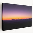 Stretched canvas artwork showcasing an expansive desert landscape with vibrant colors and intricate details, ideal for adding a serene touch to any room's decor.
