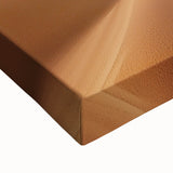 Close-up of a stretched canvas print depicting serene sand dunes at sunset, showcasing soft beige and golden hues, ideal for home decor or artistic inspiration.