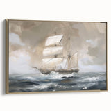 Framed canvas artwork showcasing a vibrant landscape design with gold accents, viewed from the side, highlighting its elegant frame and detailed textures. Perfect for home decor enthusiasts seeking a touch of sophistication.