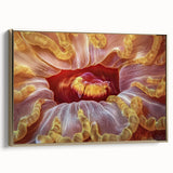 Framed canvas featuring a vintage-style black landscape painting, ideal for bedroom wall art.