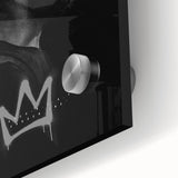 Urban Chic Pop Art Wall Art – Bold Black, Yellow, and White Canvas