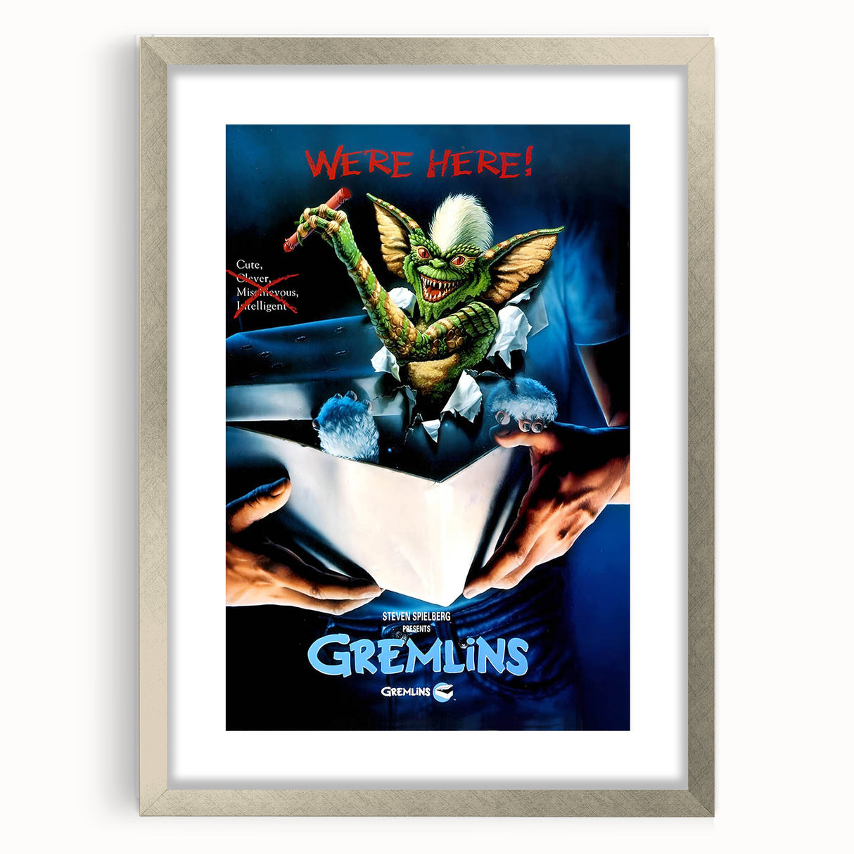Retro Gremlins Poster Art - Vintage 80s Horror Comedy Prints