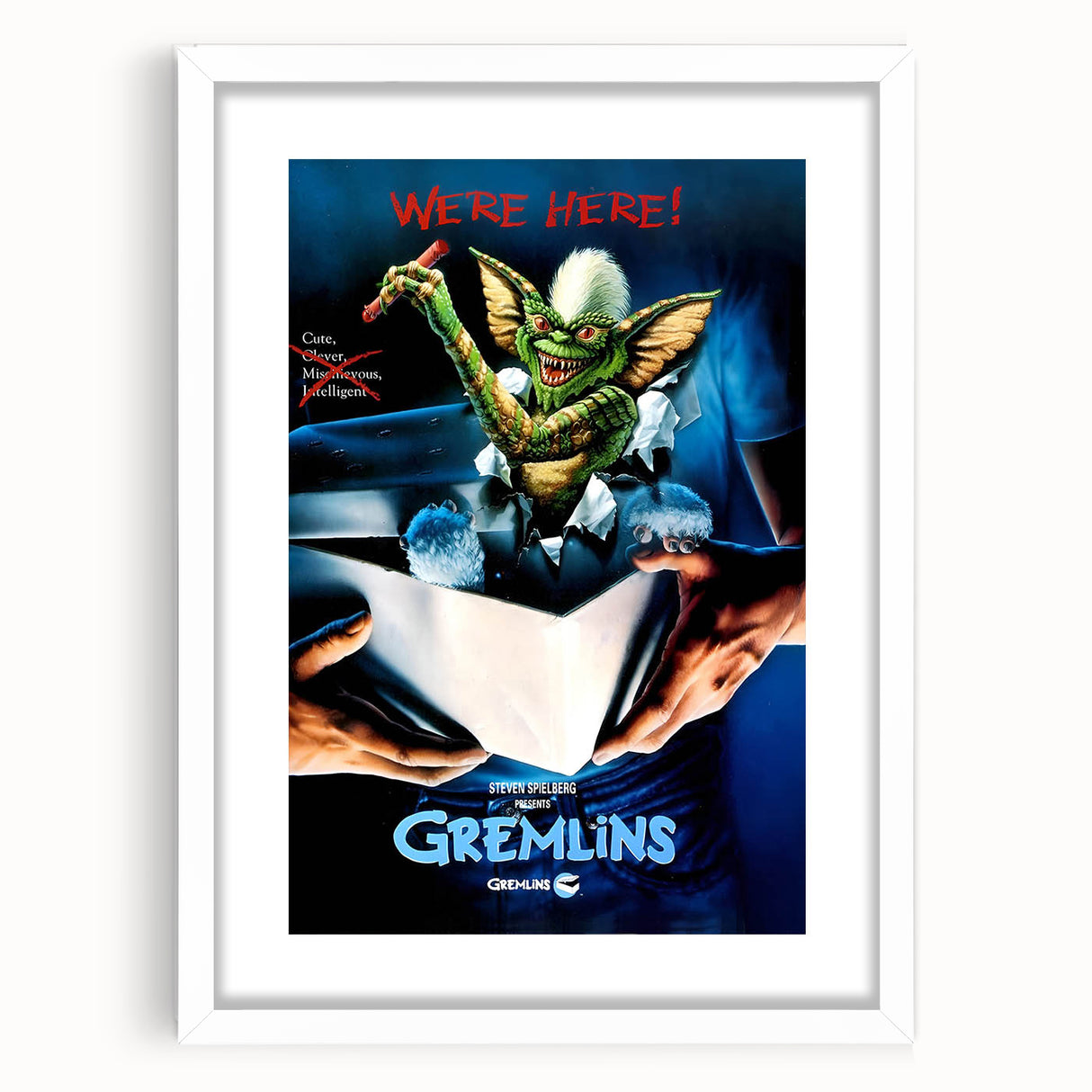Retro Gremlins Poster Art - Vintage 80s Horror Comedy Prints