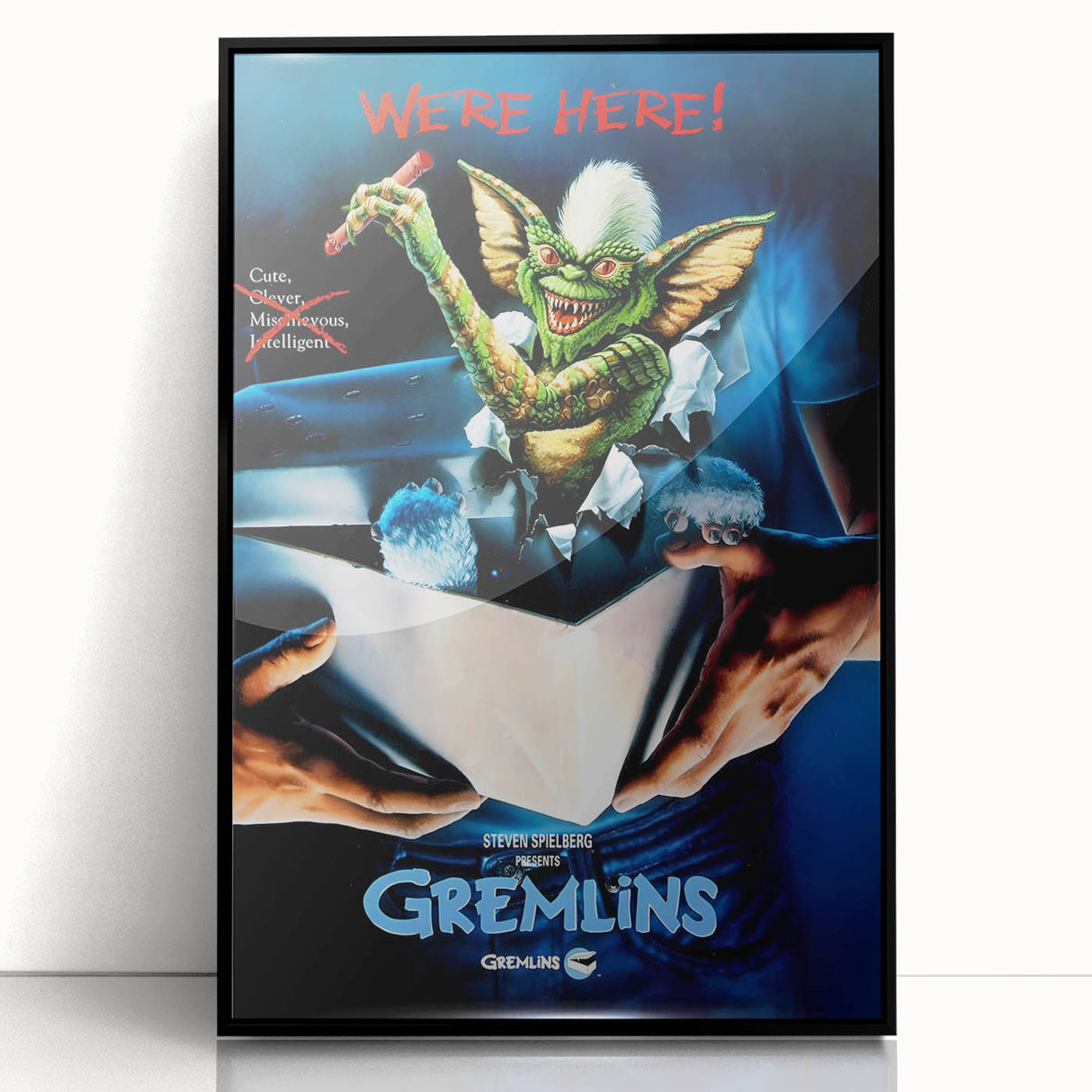 Retro Gremlins Poster Art - Vintage 80s Horror Comedy Prints