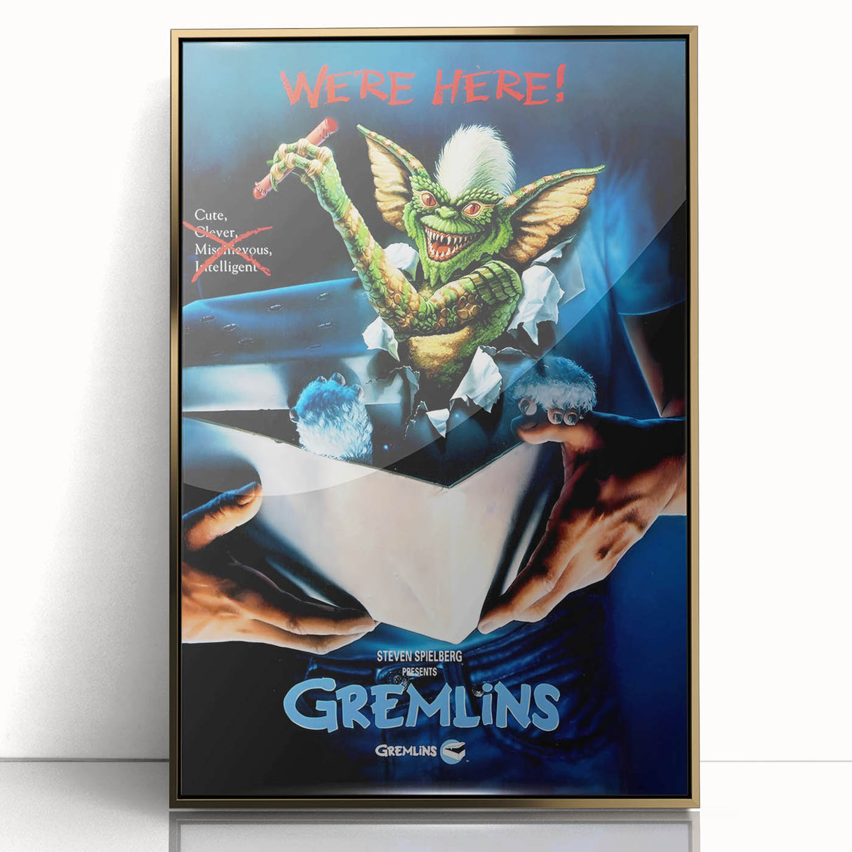 Retro Gremlins Poster Art - Vintage 80s Horror Comedy Prints